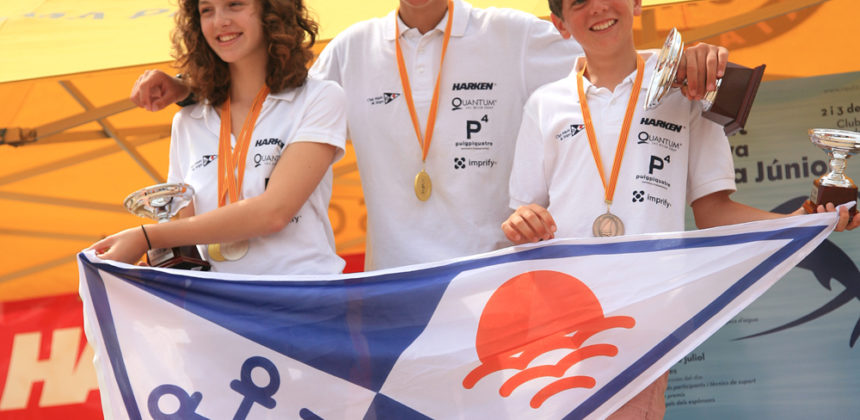 El Club Nàutic de Sitges arrasa al Campionat de Catalunya de Patí Junior