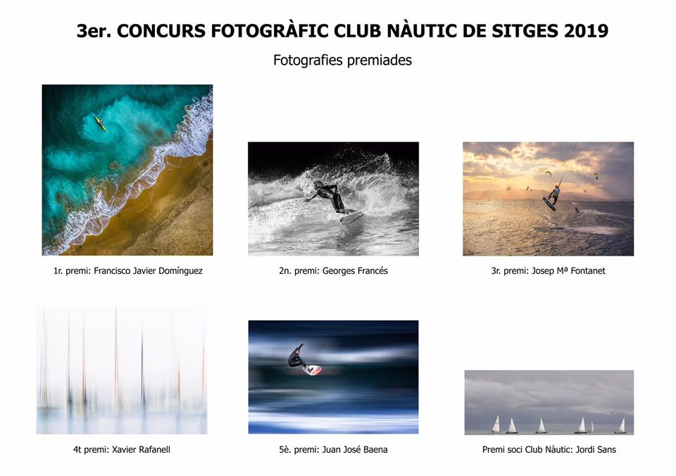 3er Concurs Fotogràfic del Club Nàutic de Sitges.