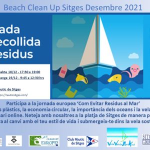 Nova data per la Jornada de neteja de platja: 29 i 30 de gener 2022