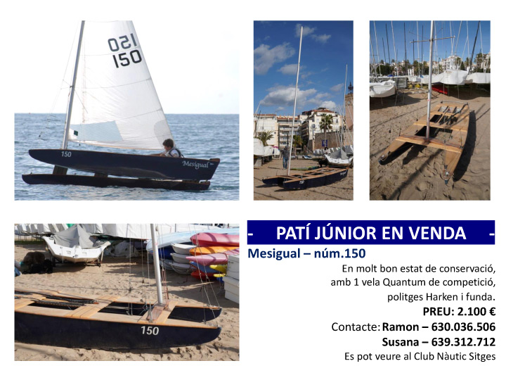 Venta Patí Junior 2.100€